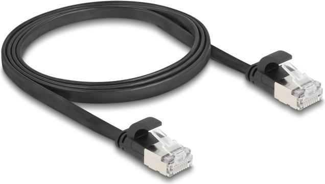 Immagine prodotto Delock RJ45 Flachband Patchkabel Stecker zu Stecker Cat.6A 1 (U/FTP, CAT6a, 1 m)