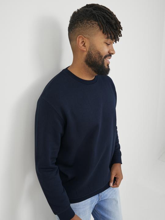 Produktbild Jack & Jones Plus Size Einfarbig Sweatshirt mit Rundhals Sweatshirt mit Rundhals (XXL)