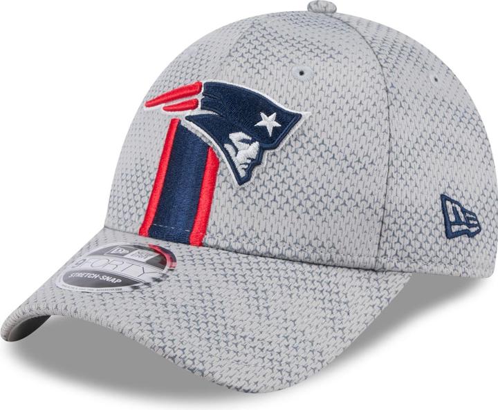 Produktbild New Era 9Forty Stretch Cap SIDELINE New England Patriots gry (One Size)