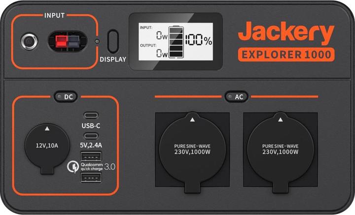 Produktbild Jackery Explorer 1000 (1002 Wh, 10 kg)
