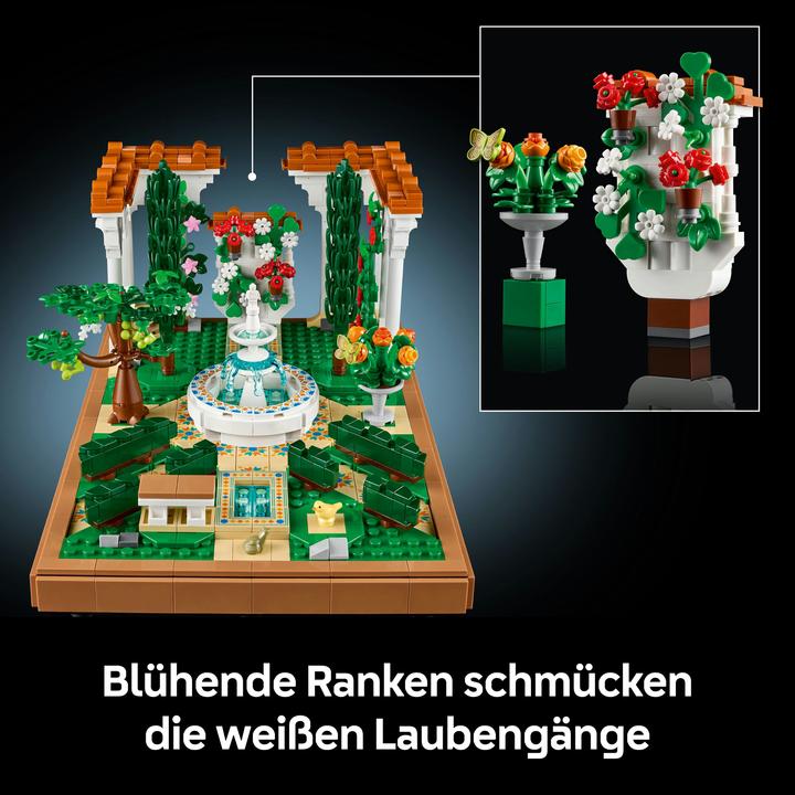 Produktbild LEGO Springbrunnen Garten (10359, LEGO Icons)