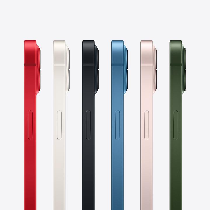 Actual product image Apple iPhone 13 (128 GB, (PRODUCT)​RED, 6.10", SIM + eSIM, 12 Mpx, 5G)