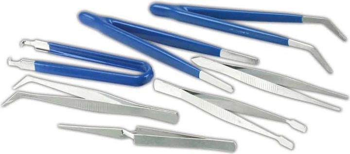 Actual product image Kinzo Tweezers 7pcs ass