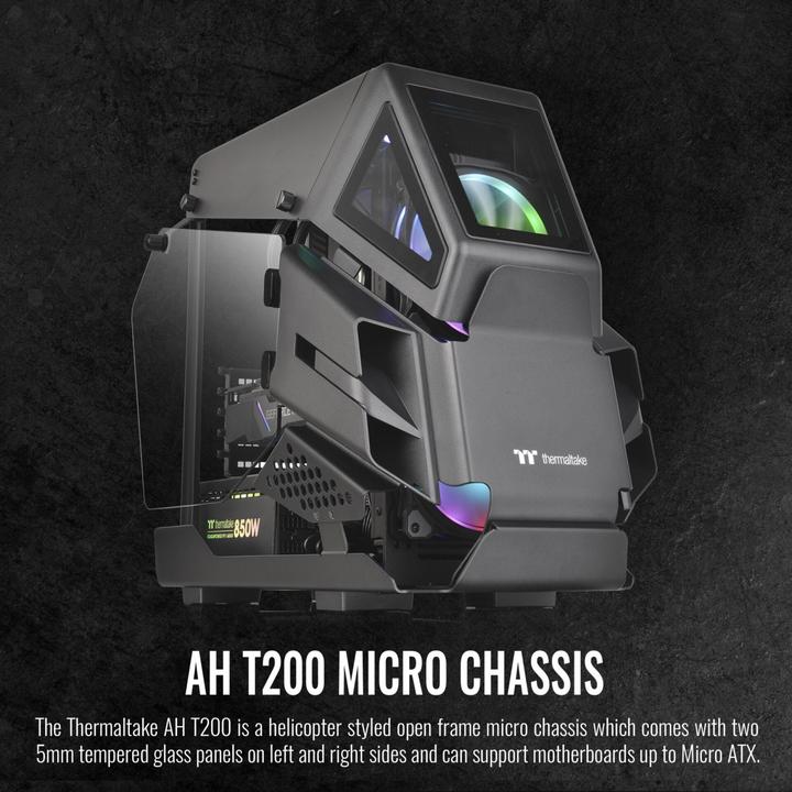 Actual product image Thermaltake AH T200 (Mini-ITX)