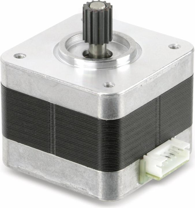 Actual product image Minebea Stepper motor, 17PM-K077BP01CN, 10.2V/0.3A/1.8°