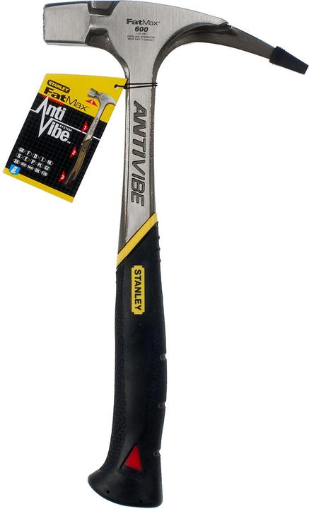 Actual product image Stanley roofing hammer Fat Max AntiVibe (870 g)