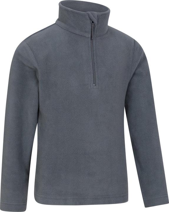 Actual product image Mountain Warehouse Childrens/Kids Camber II Half Zip Fleece Jacket (116)