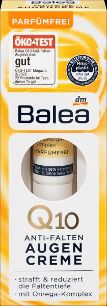 Produktbild dm Balea Q10 Anti-Falten (Crème, 15 ml)