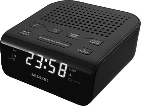 Immagine prodotto Sencor SRC 136 B orologio radio digitale nero