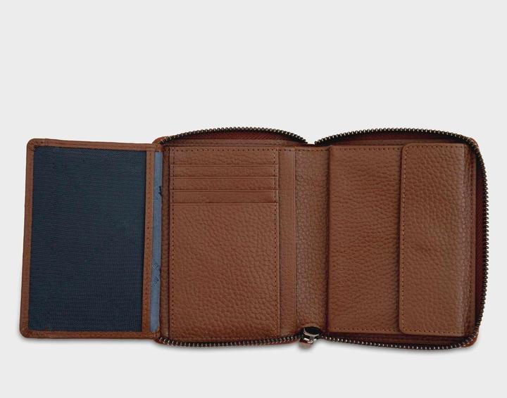 Produktbild Braun Büffel Theo Geldbörse RFID Schutz Leder 10 cm