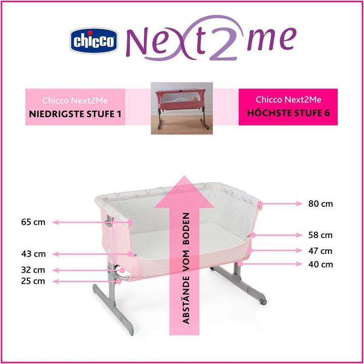 Produktbild Chicco Next2me Beistellbett