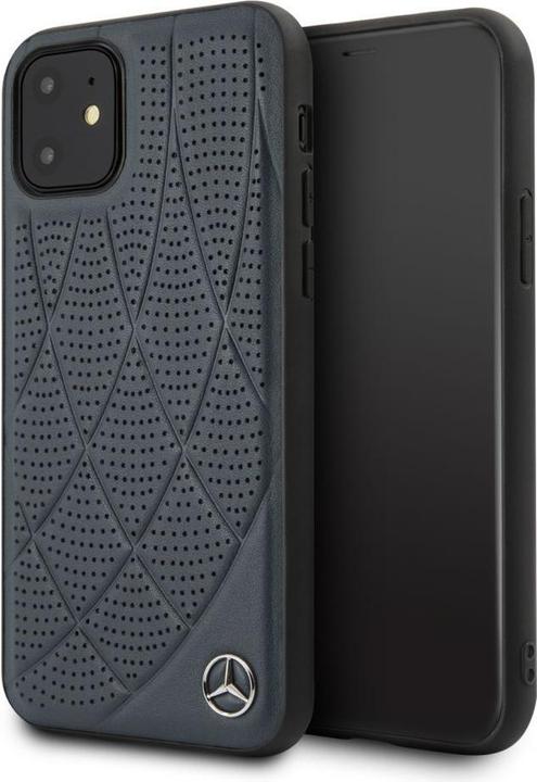Actual product image Mercedes-Benz iPhone 11 Quilted Genuine Leather (Apple iPhone 11)