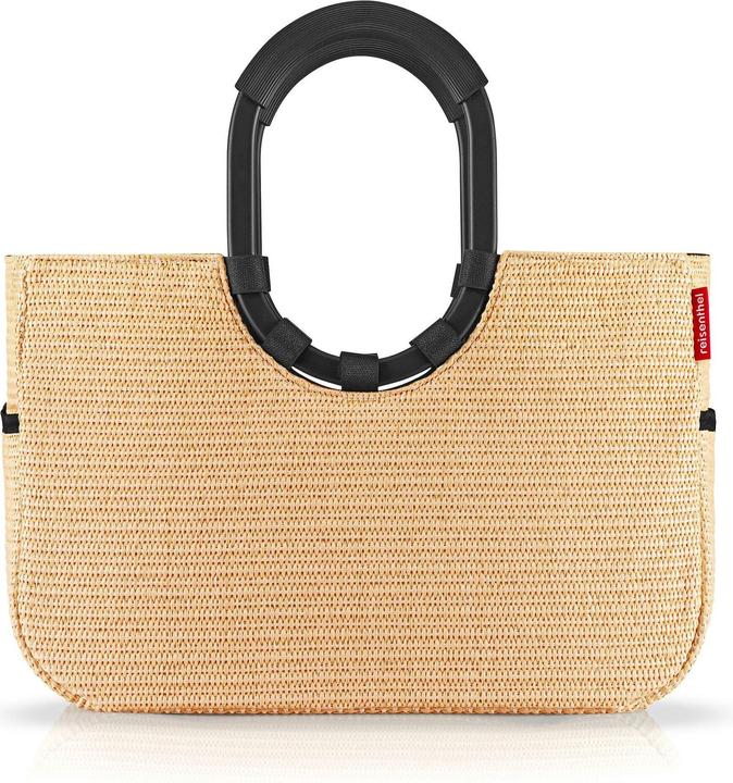 Produktbild reisenthel loopshopper M frame raffia black