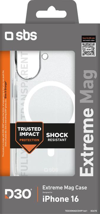 Actual product image SBS Backcover (Apple iPhone 16)