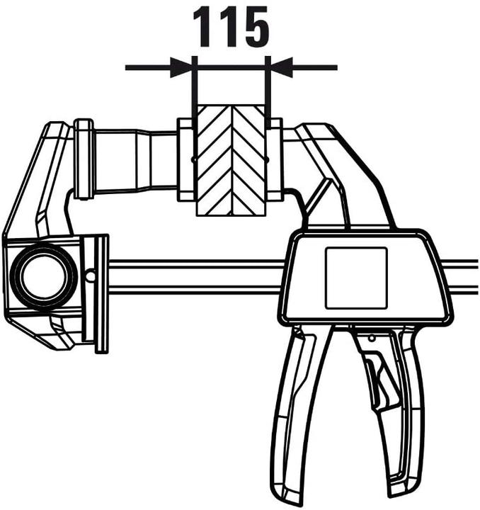 Image du produit Bessey Jeu de pinces de table EZR15 6 (150 mm)