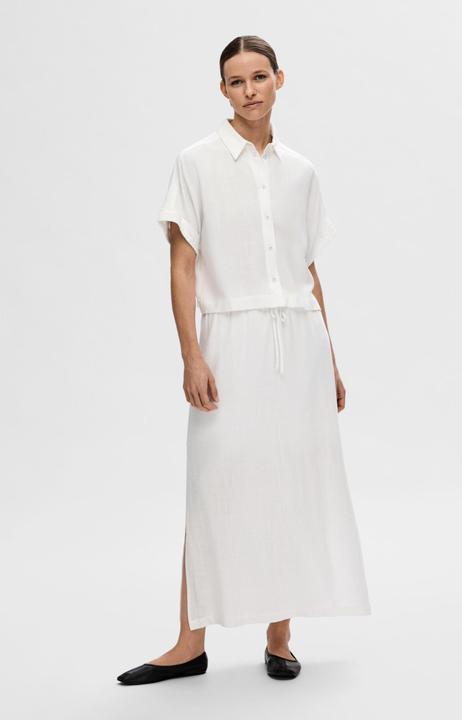 Actual product image Selected Femme Cropped short sleeve shirt (34)