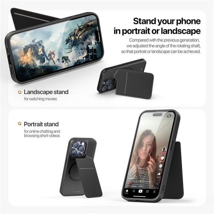 Immagine prodotto Dux Ducis Custodia rigida in PC e TPU della serie Rafi II Mag (Apple iPhone 15 Pro)