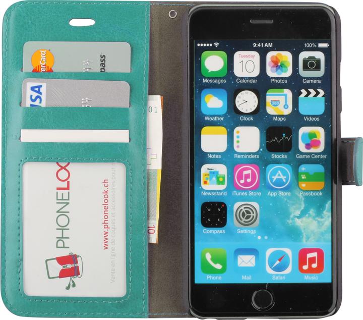 Actual product image PhoneLook Cover Premium Flip Turquoise (Huawei P30 Pro)