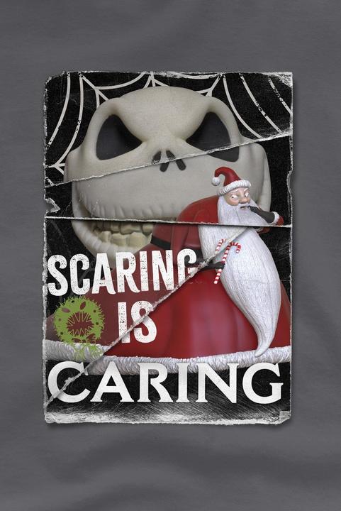 Immagine prodotto The Nightmare Before Christmas Scaring Is Caring Maglietta Uomo (S)