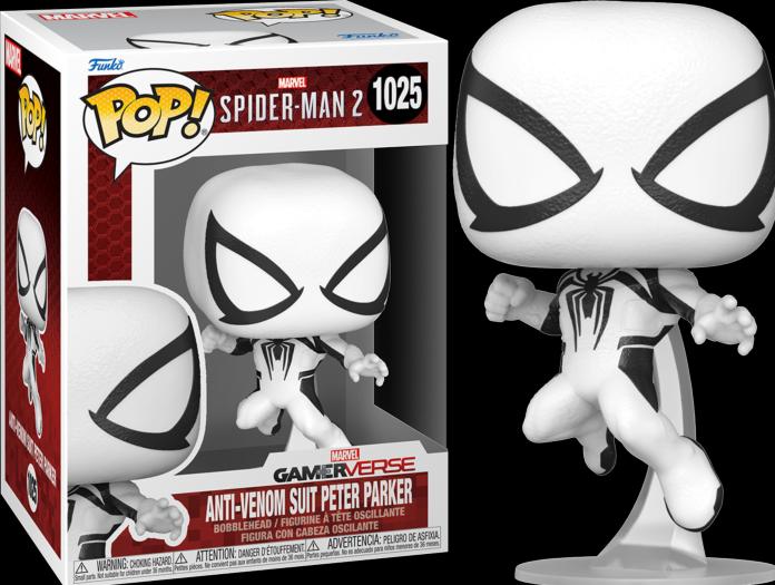 Produktbild Funko Spiderman 2 POP! Games Vinyl Figur Anti-Venom Peter 9 cm