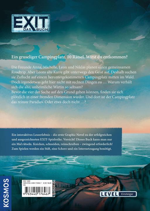 Produktbild Kosmos EXIT® - Das Buch: Das Portal ins Nichts (Deutsch, Inka Brand, Brand, Markus Jens Baumeister, 2023)