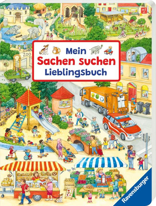 Image du produit Ravensburger Mein Sachen suchen Lieblingsbuch (Allemand)