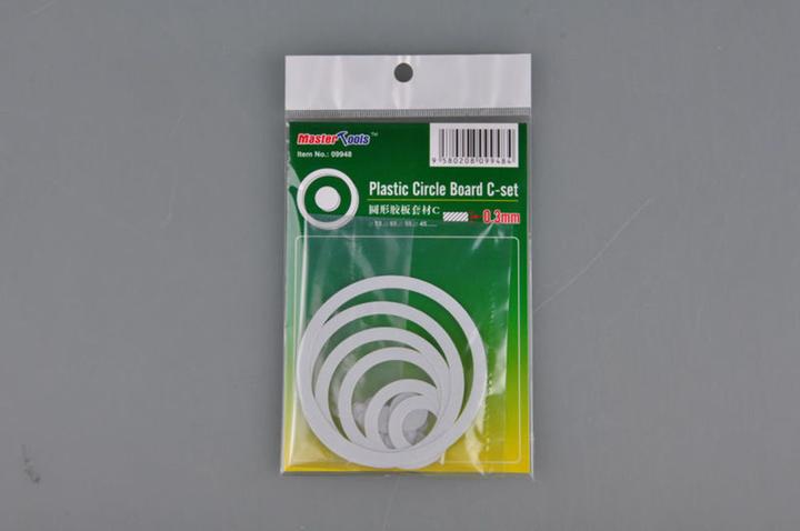 Actual product image Master Tools Plastic Circle Board C-set-0.3 mm