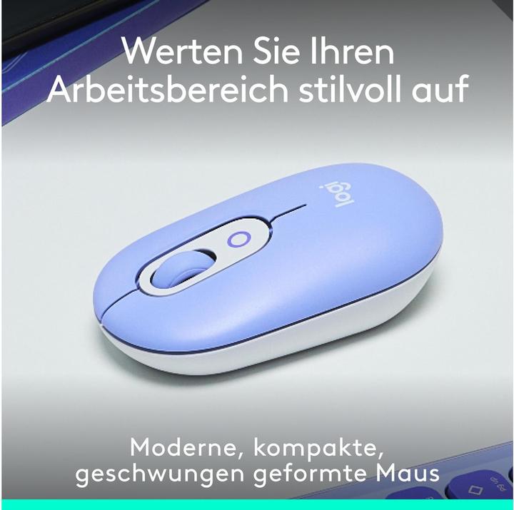 Image du produit Logitech POP Mouse avec emoji personnalisable (Sans fil)