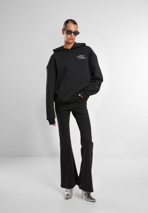 Actual product image Miss Tee Give A Damn Ladies Fluffy Hoody - 174147 (L)