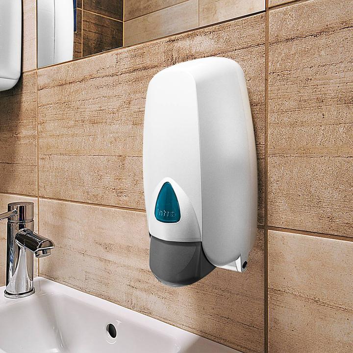 Actual product image Wimex Dispenser (ABS) Intro white 800ml for foam soap - 1 piece