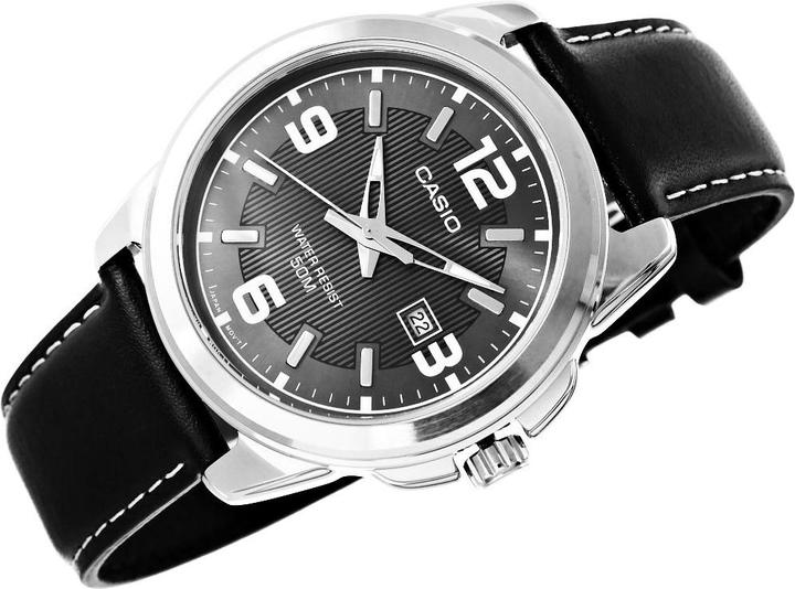 Actual product image Casio MTP-1314PL-8A (Analogue wristwatch, 45 mm)
