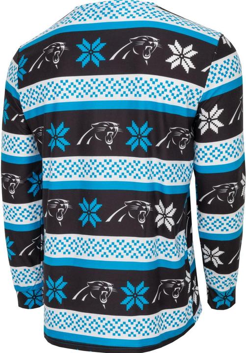 Produktbild Foco NFL Winter XMAS Pyjama Schlafanzug Carolina Panthers - S (S)