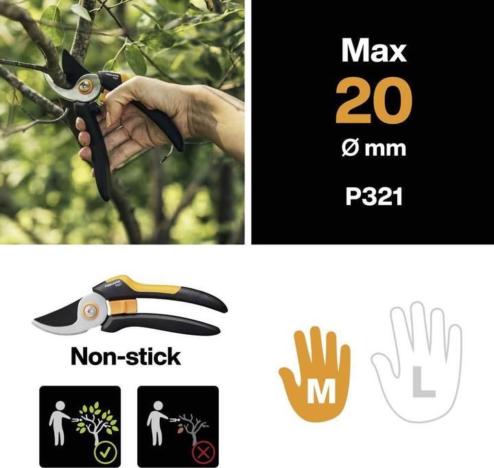 Actual product image Fiskars P321 SingleStep