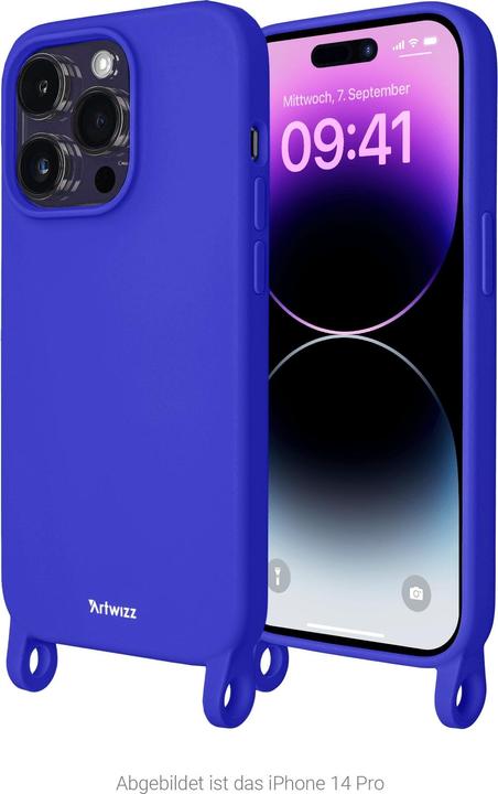 Produktbild Artwizz HangOn Case Silicone + Charge (Apple iPhone 15 Pro Max)