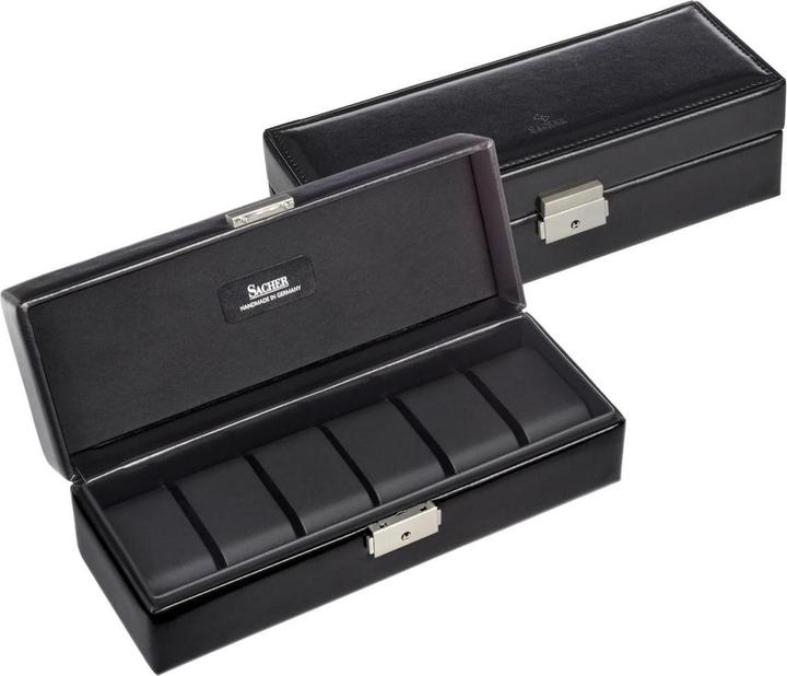 Produktbild Sacher 2017.2904N04 - Uhrenetui für 6 Uhren black exclusive schwarz