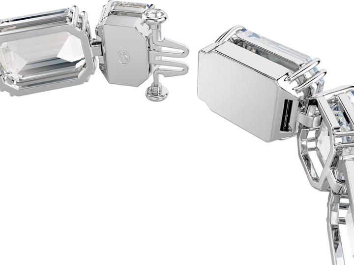 Immagine prodotto Swarovski Millenia Tennis Armband Oktagon Schliff Weiss (Metallo Swarovski)