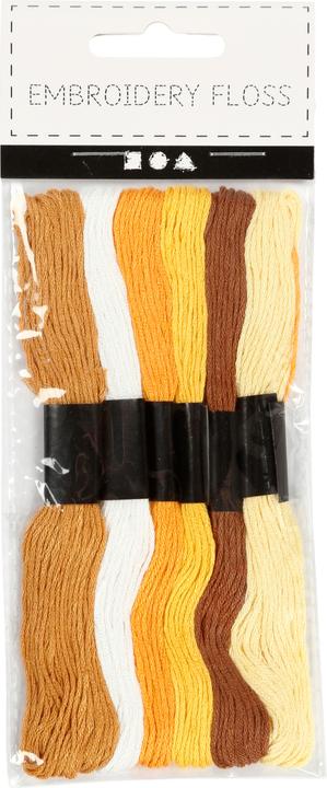 Actual product image Creativ Company Embroidery thread cotton gold (8 m)