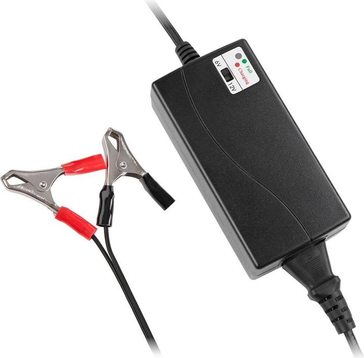Produktbild Rebel Automatisches Ladegerät für Gel-Batterien 6V/12V (1800mA) (6V, 12V, 1.80 A)