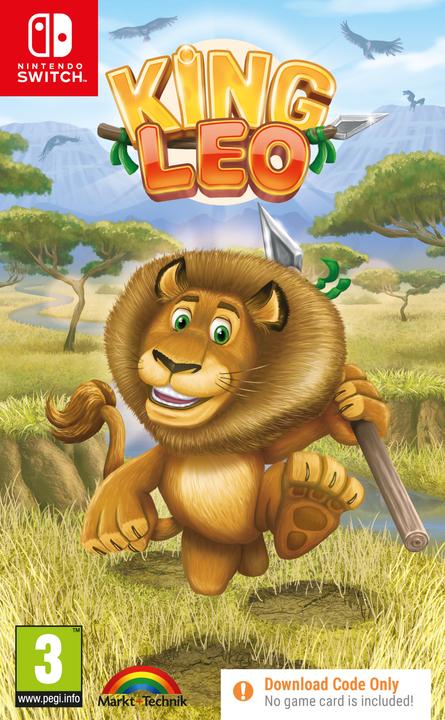 Actual product image King Leo (Code in a Box) (Switch, Switch Lite, Switch OLED)