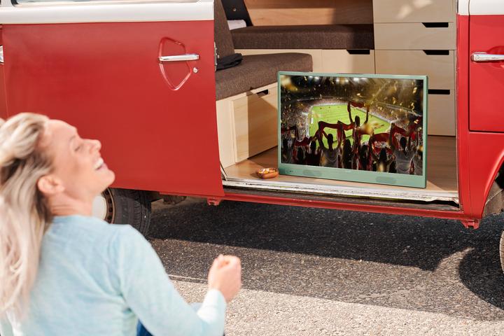 Produktbild Salora LANGATON32SO tv 81,3 cm HD Smart TV Wifi Oranje (32", LED, HD ready)