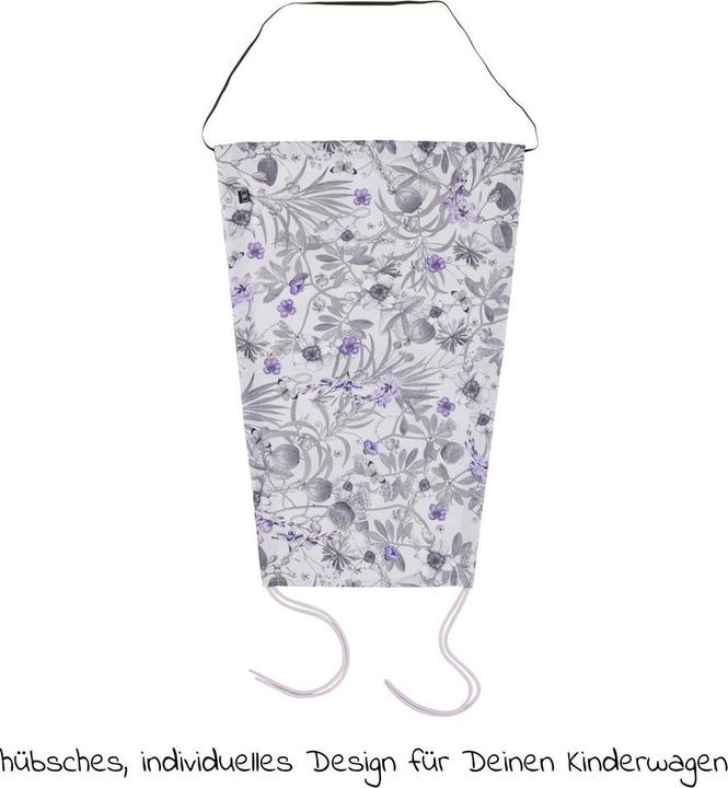 Actual product image Hauck Pushchair Sunshade Floral Grey