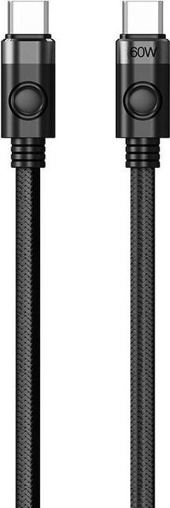 Image du produit Orico Câble de charge 60W USB-C vers USB-C (noir) (1 m, USB 2.0, 60 W)