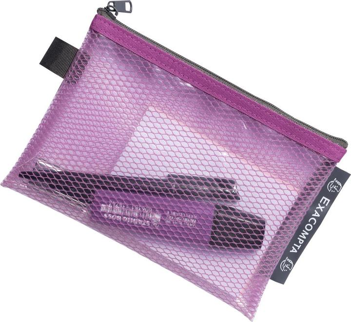 Image du produit Exacompta Transparente Tasche/Etui mit Reissverschluss, flexibles Recycling-PP, Kollektion Pop'N Co
