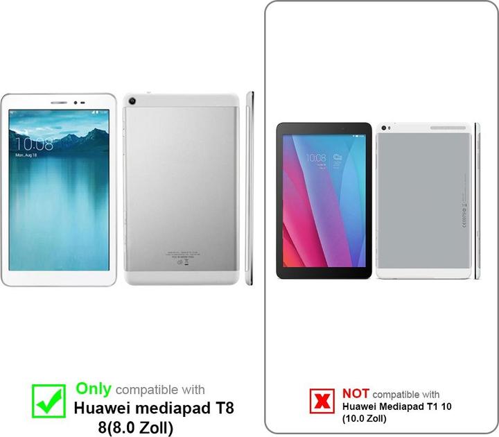 Produktbild Cadorabo Handykette für Huawei MediaPad T1 8 (8.0 Zoll) Necklace Hülle mit verstellbarem Kordelband