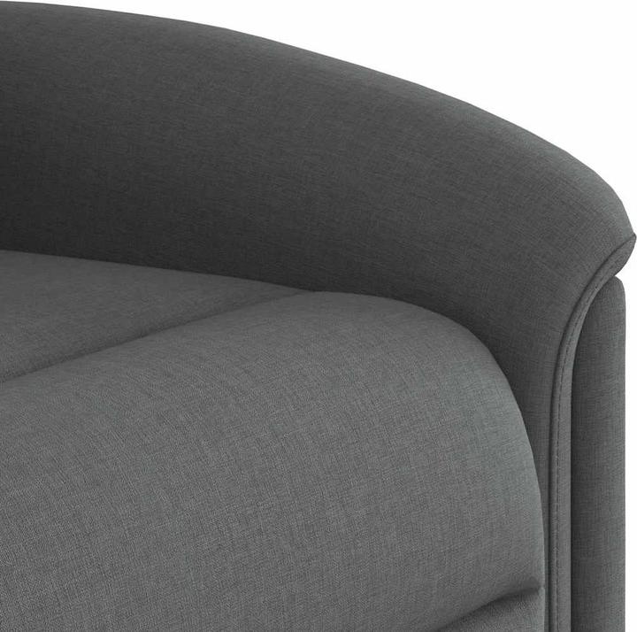 Image du produit VidaXL Fauteuil de massage releveur Gris foncé Tissu