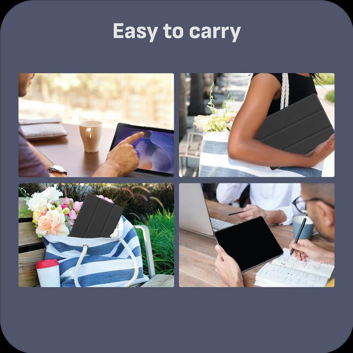 Actual product image Cazy Premium Smart Cover Compatible with Samsung Galaxy Tab A8 - Protective Case Cover - Automatic (Galaxy Tab A8)