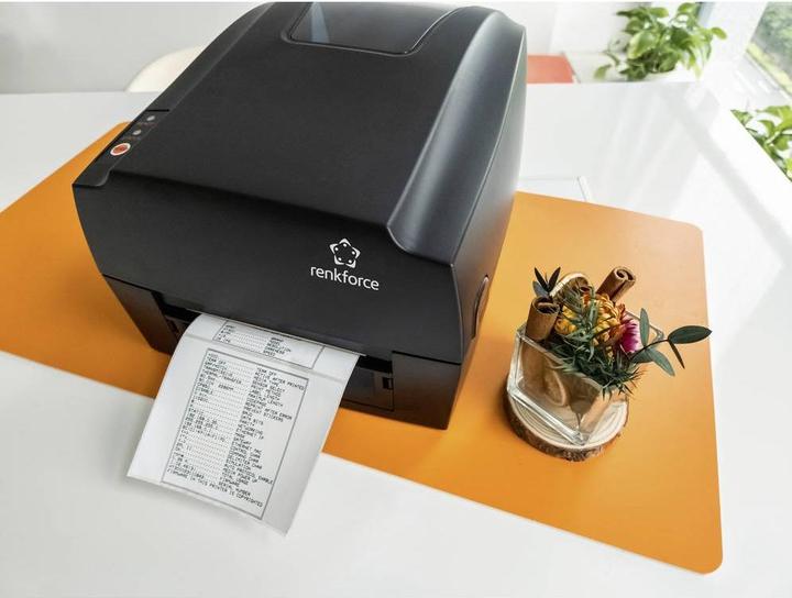 Immagine prodotto Renkforce Rotolo di etichette 100 x 80 mm carta termica diretta bianca 500 pezzi adesivo forte