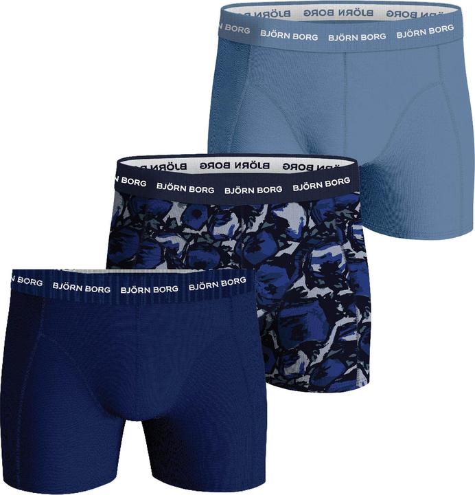 Actual product image Björn Borg Boxer shorts Casual Figure-hugging Cotton Stretch Boxer 3P (XL, pack of 3)