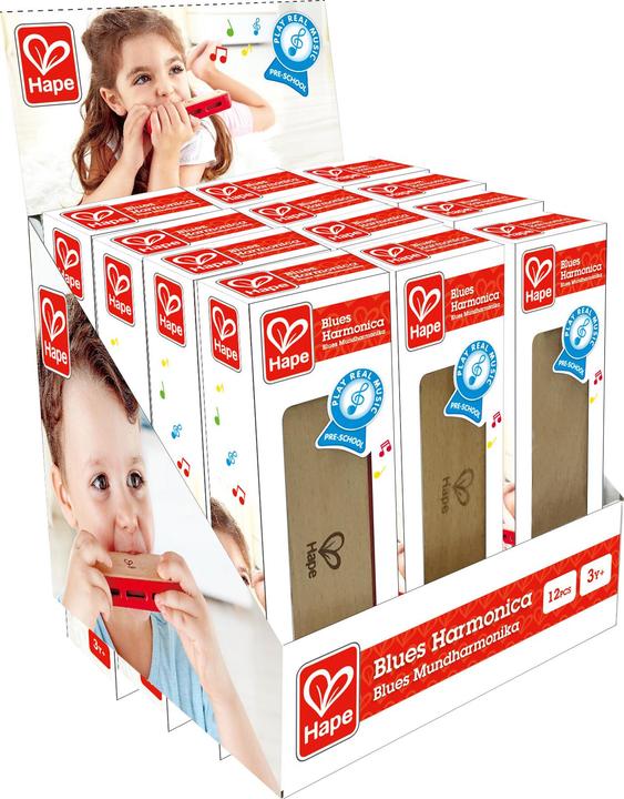 Produktbild Hape Blues Harmonika (Deutsch, Französisch, Italienisch, Englisch)
