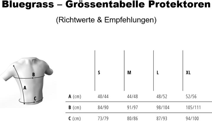 Image du produit Bluegrass Bicycle Seamless B&S D3O (S/M, Protection dorsale, Modèle unique)